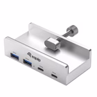 Immagine di 4-port clamp USB hub 5gbps