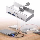 Immagine di 4-port clamp USB hub 5gbps