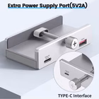 Immagine di 4-port clamp USB hub 5gbps