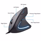 Immagine di EQUIP EQUIP - MOUSE OTTICO VERTICALE ERGONOMICO, 3600 DP 245118
