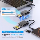 Immagine di Cfexpress type b card reader USB-C