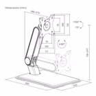 Immagine di 17-32 foldable touch screen stand