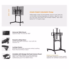 Immagine di 55 -100 fixed motorized wall mount