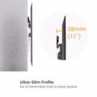 Immagine di 32 -100 no drilling tv wall mount