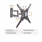 Immagine di 23 -55 full motion tv wall mount