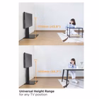 Immagine di 37-75 universal slim tv floor stand