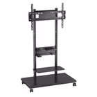 Immagine di 55-90 mobile tv trolley pegboard