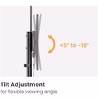 Immagine di 55-100 economy tv trolley