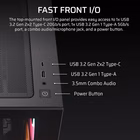 Immagine di Cabinet micro-atx nero CORSAIR 2800X RS-R ARGB CC-9011347-WW