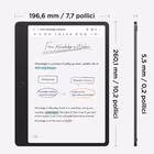 Immagine di Tablet 11,5" android 8GB TCL MOBILE TCL NOTE A1 NXTPAPER GREY 8/256GB T-PEN PRO + MAGN 9566X-2BLCA1