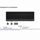 Immagine di Pc Desktop intel celeron dual-core 512GB HP Sistema HP Engage Flex Pro-C G2 Retail 55886974