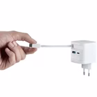 Immagine di Power adapter w65cic gan white