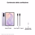 Immagine di Smartphone 512GB SAMSUNG GALAXY Z FOLD8 12+512GB LAVENDER SM-F971BLVCEUE