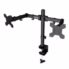 Immagine di Supporto monitor 2 bracci nero