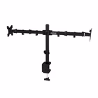 Immagine di Supporto monitor 2 bracci nero