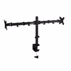 Immagine di Supporto monitor 2 bracci nero