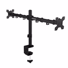Immagine di Supporto monitor 2 bracci nero