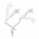 Immagine di Support.monitor 2 bracci top bianco