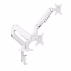 Immagine di Support.monitor 2 bracci top bianco