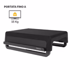 Immagine di Breyta supporto monitor nero