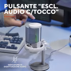 Immagine di Gxt238w auron USB microphone wht