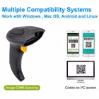 Immagine di Lettore codici a barre EQUIP EQUIP - SCANNER CODICI A BARRE 2D WIRELESS Dual Mo 351029