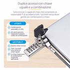 Immagine di 10 cavi di sicurezza notebook