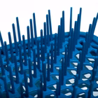 Immagine di Muitomas MUITOMAS - Spazzola per capelli blu ottanio HAIRBRUSHBL