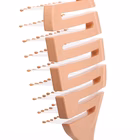 Immagine di Muitomas MUITOMAS - Spazzola con setole morbide peach fuzz HAIRBRUSHLPF