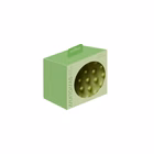 Immagine di Muitomas MUITOMAS - Scalp massager verde salvia HAIRSCULPGN