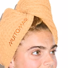 Immagine di Muitomas MUITOMAS - Salvietta a turbante peach fuzz HAIRTOWELPF
