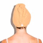 Immagine di Muitomas MUITOMAS - Salvietta a turbante peach fuzz HAIRTOWELPF