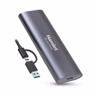 Immagine di Ssd m.2 HAMLET HXDM2-10GY Box alluminio M.2 NVMe USB 3.2 gen2 10G HXDM2-10GY