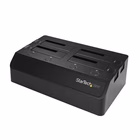 Immagine di Acc. backup/consum x storageworks STARTECH Dock x4 HDD SSD SATA 2,5/3,5" SDOCK4U313