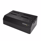 Immagine di Acc. backup/consum x storageworks STARTECH Dock x4 HDD SSD SATA 2,5/3,5" SDOCK4U313