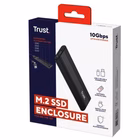 Immagine di 2,5 pollici TRUST CASE/CUSTODIA HDD SSD NMVe M.2 USB USB-C + USB T 25806TRS