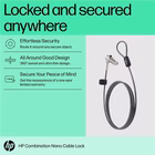 Immagine di Hp cavo sicurezza nano combinazione