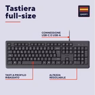 Immagine di TRUST TASTIERA CABLATA 180CM RESISTENTE AGLI SVERSAMENTI 23982