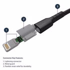 Immagine di Cavo USB a lightning da 1m - confo
