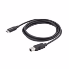 Immagine di Startech cavo USB-C a usb-b da 2m - m/m - cavo stampante USB 2.0 tipo c a usb-b - cavo USB - USB-C
