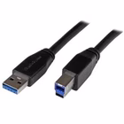 Immagine di Startech cavo USB 3.0 attivo USB a usb-b - USB 3.1 gen 1 5 Gbps da 10m - cavo USB - USB type b