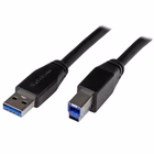 Immagine di Startech cavo USB 3.0 attivo USB a usb-b - USB 3.1 gen 1 5 Gbps da 10m - cavo USB - USB type b