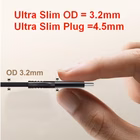 Immagine di USB 4 ultra slim c to c cable 1.2m