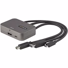 Immagine di Startech adattatore multiporta a HDMI 3-in-1 - convertitore da usb-c, HDMI o mini displayport a HDMI