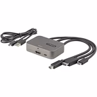 Immagine di Startech adattatore multiporta a HDMI 3-in-1 - convertitore da usb-c, HDMI o mini displayport a HDMI