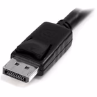 Immagine di Startech.com cavo displayport a pannello da 1m - 4K x 2k - adattatore displayport 1.2 da maschio a f