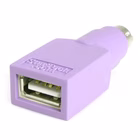 Immagine di Startech.com adattatore tastiera da USB a ps/2 di ricambio - f/m - adattatore tastiera - USB f a p