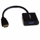 Immagine di Startech - adattatore video - HDMI maschio a hd-15 vga femmina - 24.5 cm - nero - supporto 1080p,