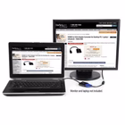 Immagine di Startech - adattatore video - HDMI maschio a hd-15 vga femmina - 24.5 cm - nero - supporto 1080p,
