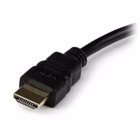 Immagine di Startech - adattatore video - HDMI maschio a hd-15 vga femmina - 24.5 cm - nero - supporto 1080p,